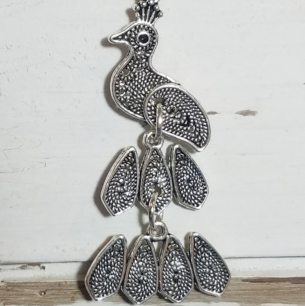 Peacock Pendant Necklace